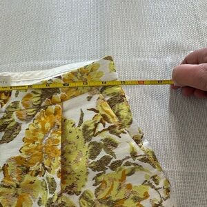 Stella McCartney Floral Yellow and Green Women Shorts